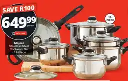 Checkers Majoré Stainless Steel Cookware Set offer