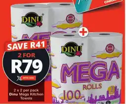 Checkers Dinu Mega Kitchen Towels offer