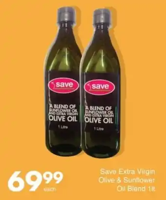 Save Save Extra Virgin Olive & Sunflower Oil Blend offer