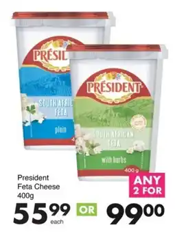 Save President Feta Cheese offer