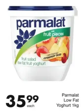 Save Parmalat Low Fat Yoghurt offer