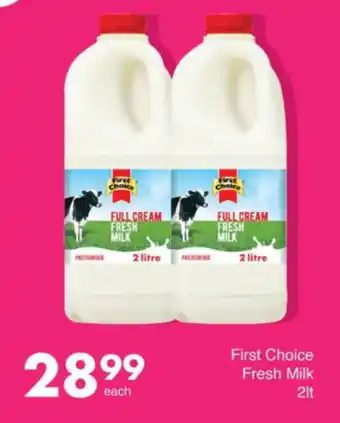Save First Choice Fresh Milk offer