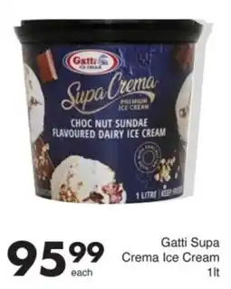 Save Gatti Supa Crema Ice Cream offer