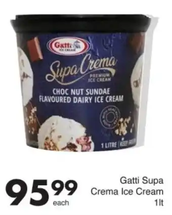 Save Gatti Supa Crema Ice Cream offer