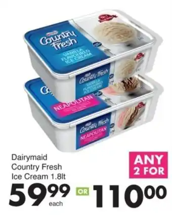 Save Dairymaid Country Fresh Ice Cream offer