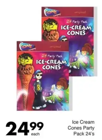 Save Ice Cream Cones Party Pack offer