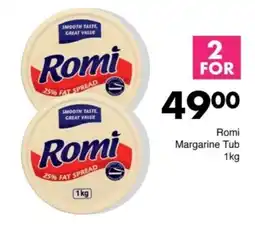 Save Romi Margarine Tub offer