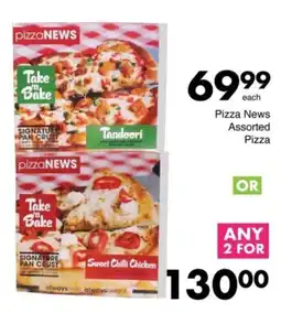 Save Pizza News Assorted Pizza offer
