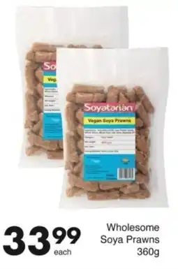 Save Wholesome Soya Prawns offer