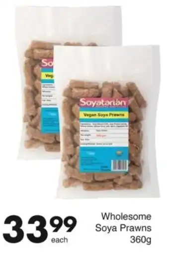 Save Wholesome Soya Prawns offer