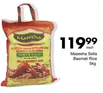 Save Maseeha Sella Basmati Rice offer