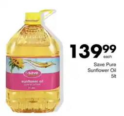 Save Save Pure Sunflower Oil offer