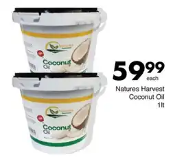 Save Natures Harvest Coconut Oil offer
