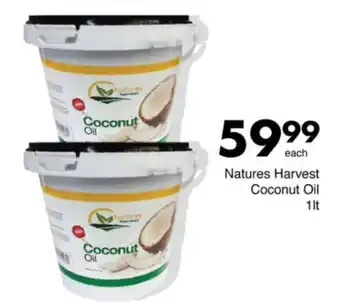 Save Natures Harvest Coconut Oil offer
