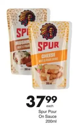Save Spur Pour On Sauce offer