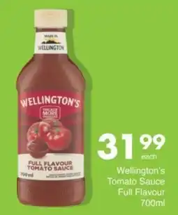 Save Wellington's Tomato Sauce Full Flavour offer