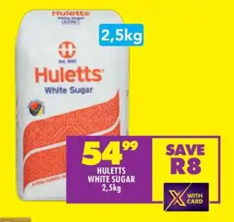 Shoprite Huletts White Sugar 2.5kg offer