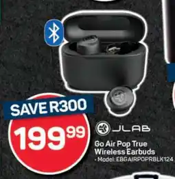 Pick n Pay JLAB Go Air Pop True Wireless Earbuds offer