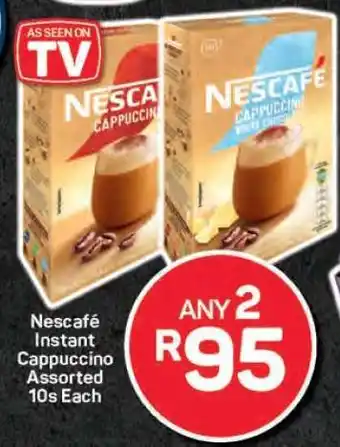 Pick n Pay Nescafé Instant Cappuccino Assorted 10s Each offer