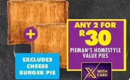 Shoprite PIEMAN'S HOMESTYLE VALUE PIES offer