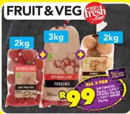 Shoprite JAM TOMATOES + POTATOES + ONIONS offer