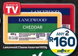 Pick n Pay Lancewood Cheese Assorted 600g offer