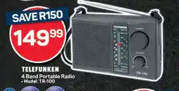 Pick n Pay Telefunken 4-Band Portable Radio offer