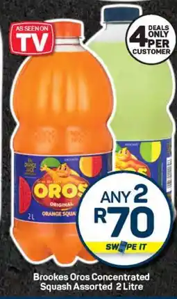 Pick n Pay Brookes Oros Concentrated Squash Assorted offer