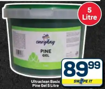 Pick n Pay Hypermarket Ultraclean Basix Pine Gel 5 Litre offer