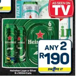 Pick n Pay Hypermarket Heineken Lager or Silver offer