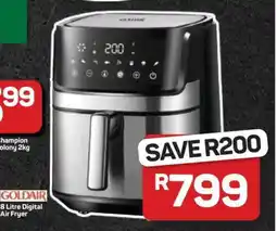 Pick n Pay Hypermarket Goldair 8 Litre Digital Air Fryer offer