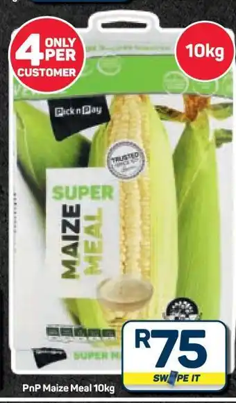 Pick n Pay Hypermarket PnP Maize Meal 10kg offer