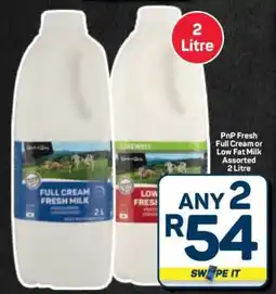 Pick n Pay Hypermarket PnP Fresh Full Cream or Low Fat Milk offer