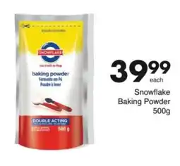 Save Snowflake Baking Powder offer