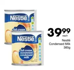 Save Nestlé Condensed Milk offer