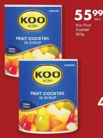 Save Koo Fruit Cocktail offer