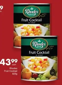 Save Rhodes Fruit Cocktail offer