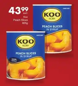 Save Koo Peach Slices offer