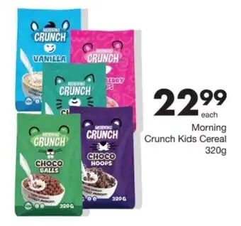 Save Morning Crunch Kids Cereal offer