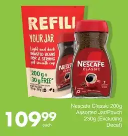 Save Nescafe Classic Assorted Jar/ Pouch offer