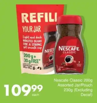 Save Nescafe Classic Assorted Jar/ Pouch offer