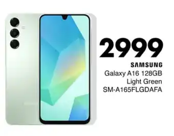 Save Hyper SAMSUNG Galaxy A16 128GB Light Green offer