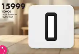 Save Hyper Sonos Sub4 Subwoofer offer