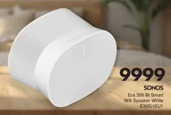 Save Hyper Sonos Era 300 Bt Smart Wifi Speaker White offer