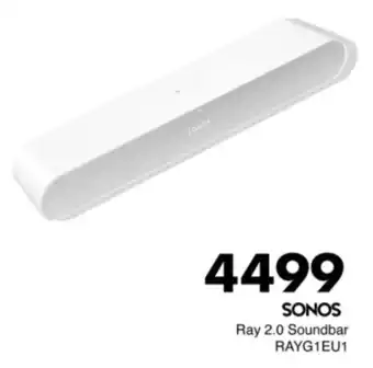 Save Hyper Sonos Ray 2.0 Soundbar offer