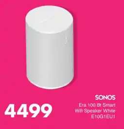 Save Hyper Sonos Era 100 Bt Smart Wifi Speaker White offer