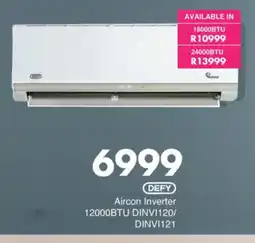 Save Hyper DEFY Aircon Inverter 12000BTU offer