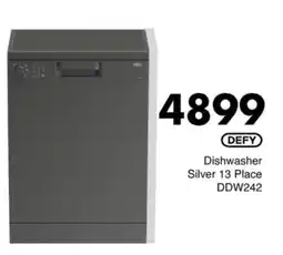 Save Hyper DEFY Dishwasher Silver 13 Place offer