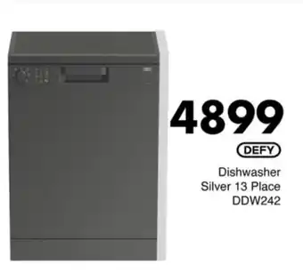 Save Hyper DEFY Dishwasher Silver 13 Place offer