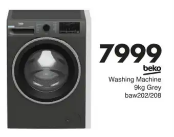 Save Hyper Beko Washing Machine Grey offer